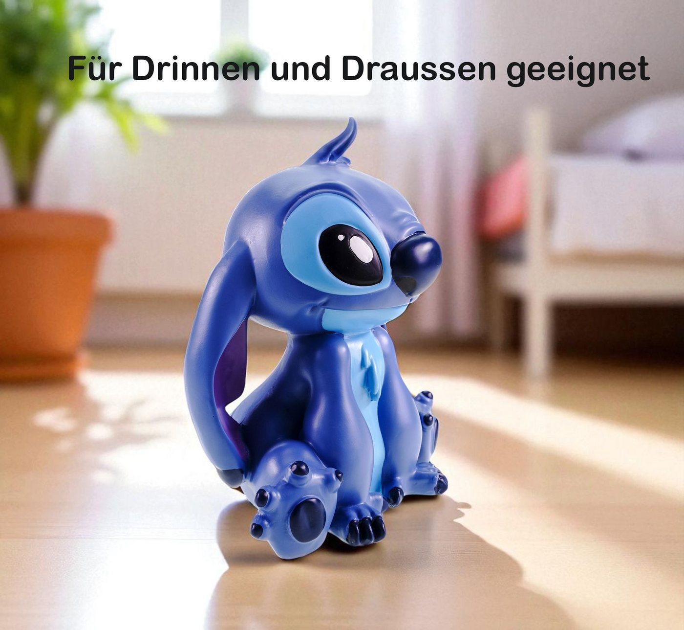 Disney Gartenfigur XXXL Stitch Disney frecher Lilo & Stitch Alien zum Verlieben 63,5 cm Bild 3