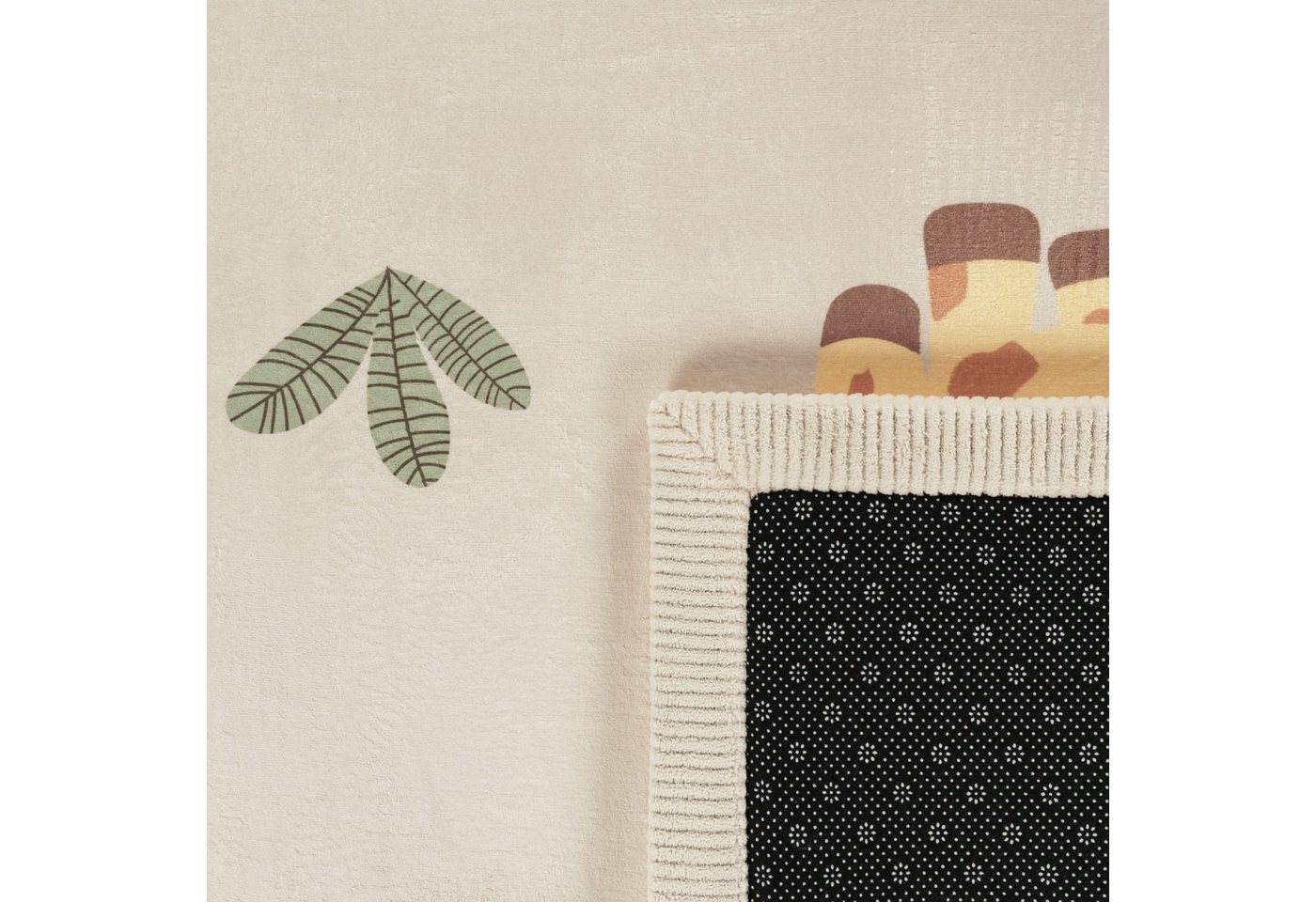 KADIMA DESIGN Kinderteppich waschmaschinenwaschbar Tiere Kinderzimmer Kinderteppich, Rechteckig, Höhe: 24 mm, Florhöhe: 20 mm, 100% Polyester, Rechteckig, 120x160cm, Mehrfarbig Bild 4