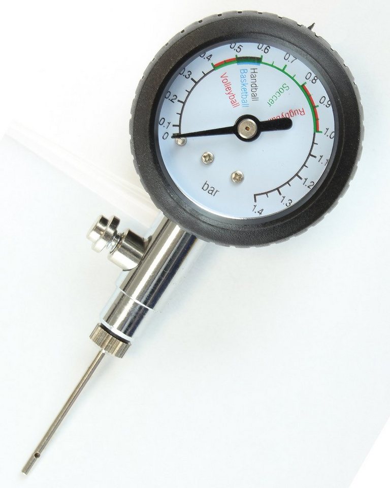 SPORTIKEL24 Luftdruckmessgerät Luftdruckmesser für alle Bälle Bild 2