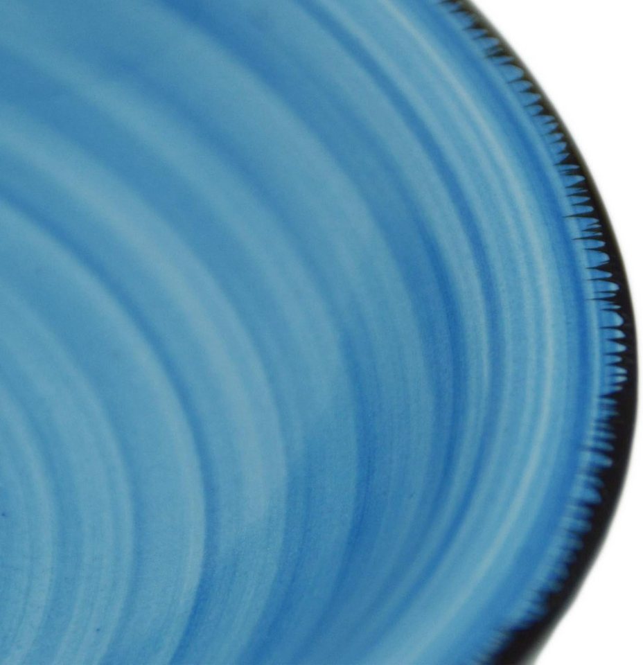 HIT Trading Haushaltshobel 6er-Set Suppenteller Sky Ø 22 Maritime Blautöne 650ml schalen schüssel