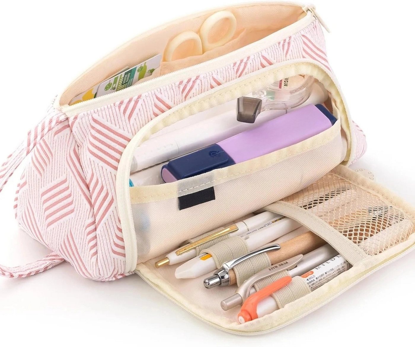 Coonoor Federmäppchen Mäppchen Federtaschen, Extra Groß Pencil Case Stifte Etui Schule, für Mädchen und Jungen Bild 5