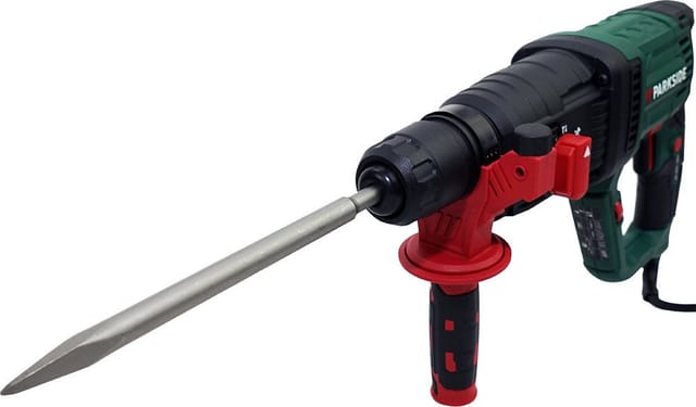 Parkside Bohrhammer Meißelhammer PBH 1050 inkl. Transportkoffer, 230 V, Schnellspannbohrfutter mit Aufnahme nach dem SDS-Plus-System