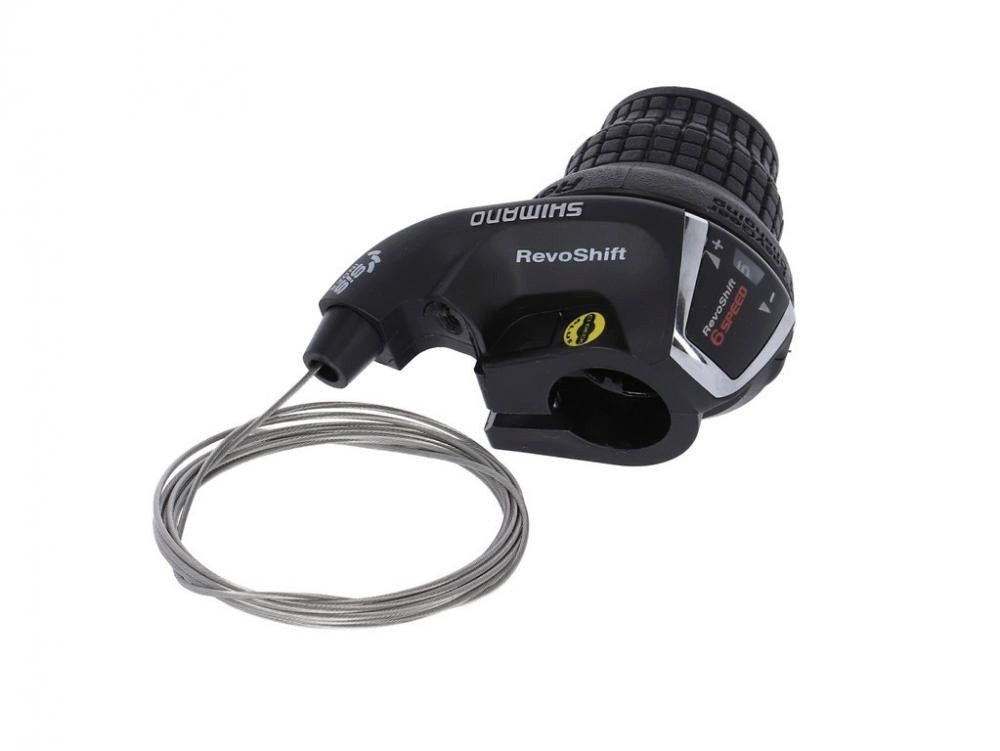 Shimano Schalthebel SHIMANO Drehgriffschalter TOURNEY 6-fach Drehgriffschalter - 6-fach