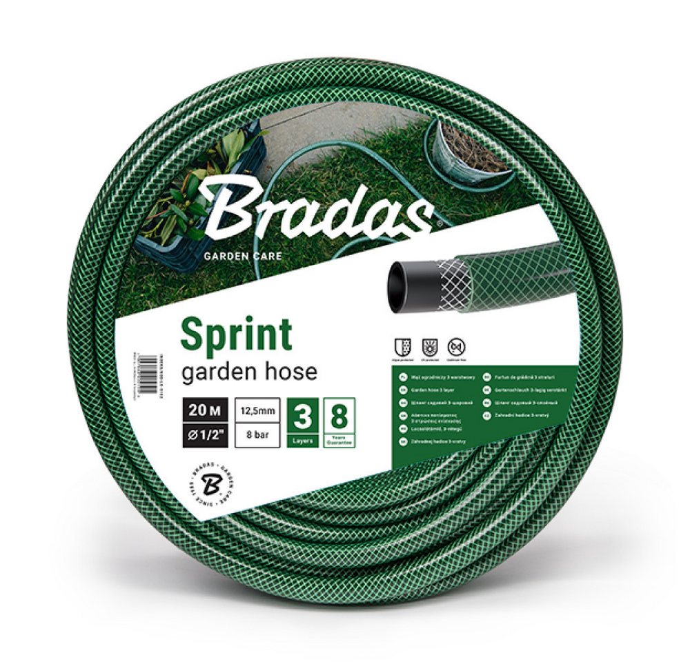 Stabilo Sanitär Gartenschlauch Gartenbewässerungsset 1/2" mit 50m Gartenschlauch und Anschlusszubehör Bild 5