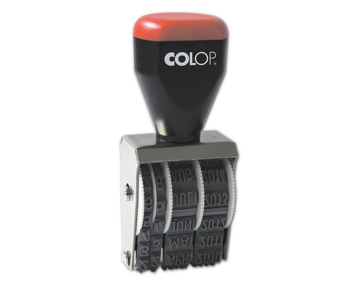 COLOP Stempel 03000, Datumstempel mit Datumseinstellungen über Stellräder