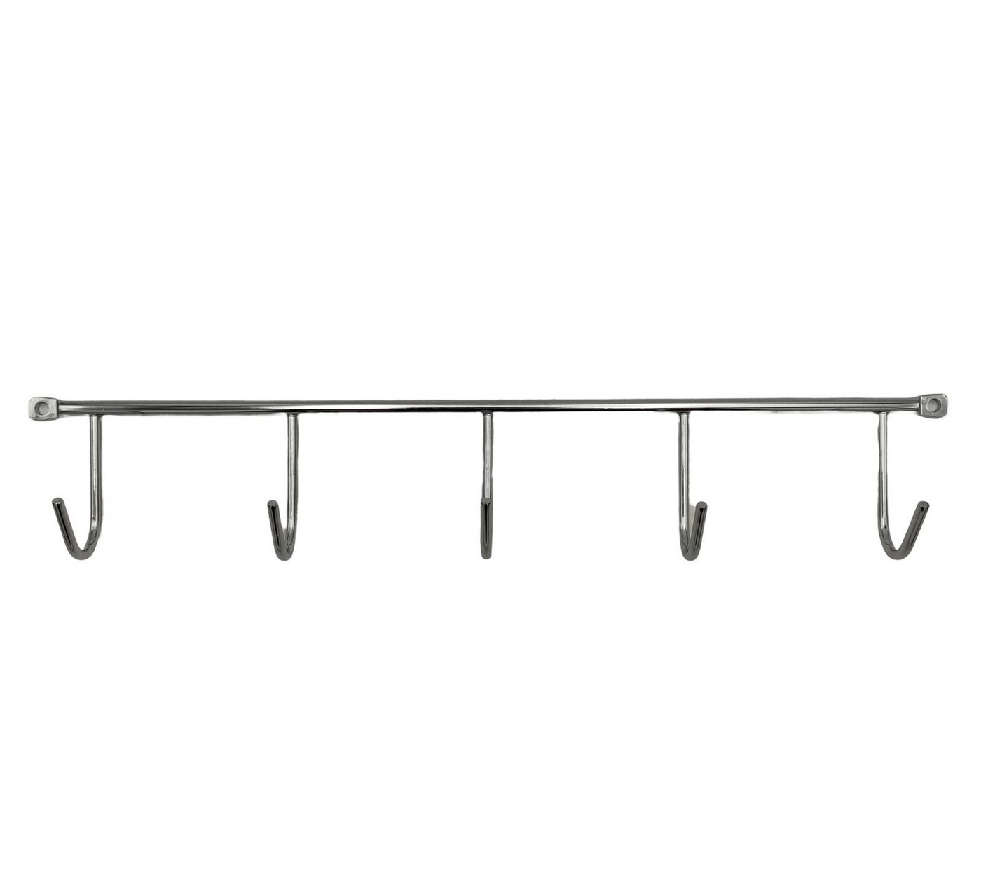 WESCO Handtuchhalter Wesco 5er Hakenleiste Chrom Edelstahl Schrankhaken Küchenhakenleiste Bild 2
