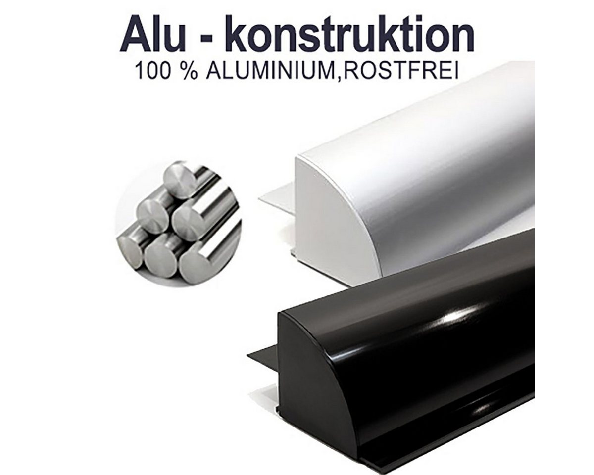 enjoy solar Solarmodul-Halterung Alu Solarmodulhalterung Schiene 550mm/670mm/770mm für Wohnmobil, (Herstellersgarantie 5 Jahre, ideal für Wohnmobile Caraven Boot) Bild 5