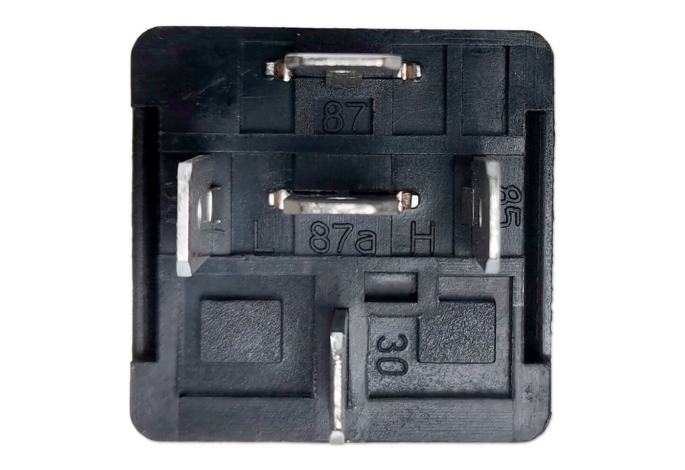 Impulse Innovation Kfz-Relais Relais Mini, 5-polig, Wechsler (CO), 12V, 40/30A, mit Widerstand, (1-St) Bild 3