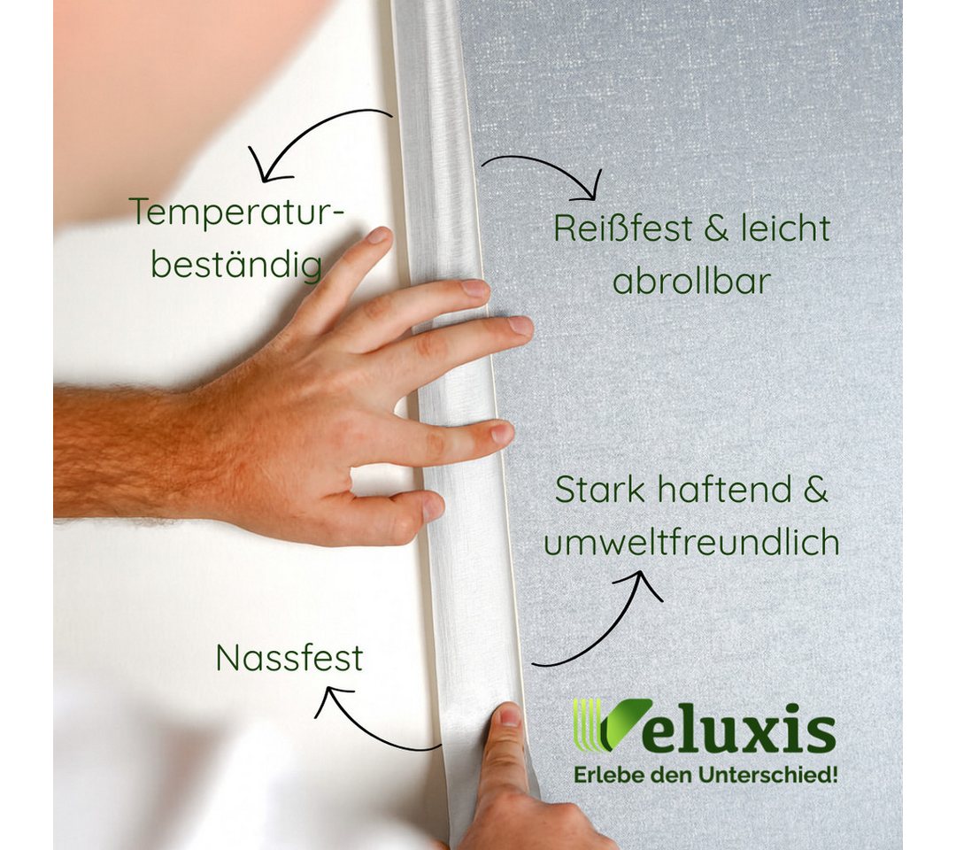 Veluxis Klebeband Veluxis® Reparaturband - Panzerband Reißfest, Wasserundurchlässig & Hohe Klebkraft für Innen & Außen