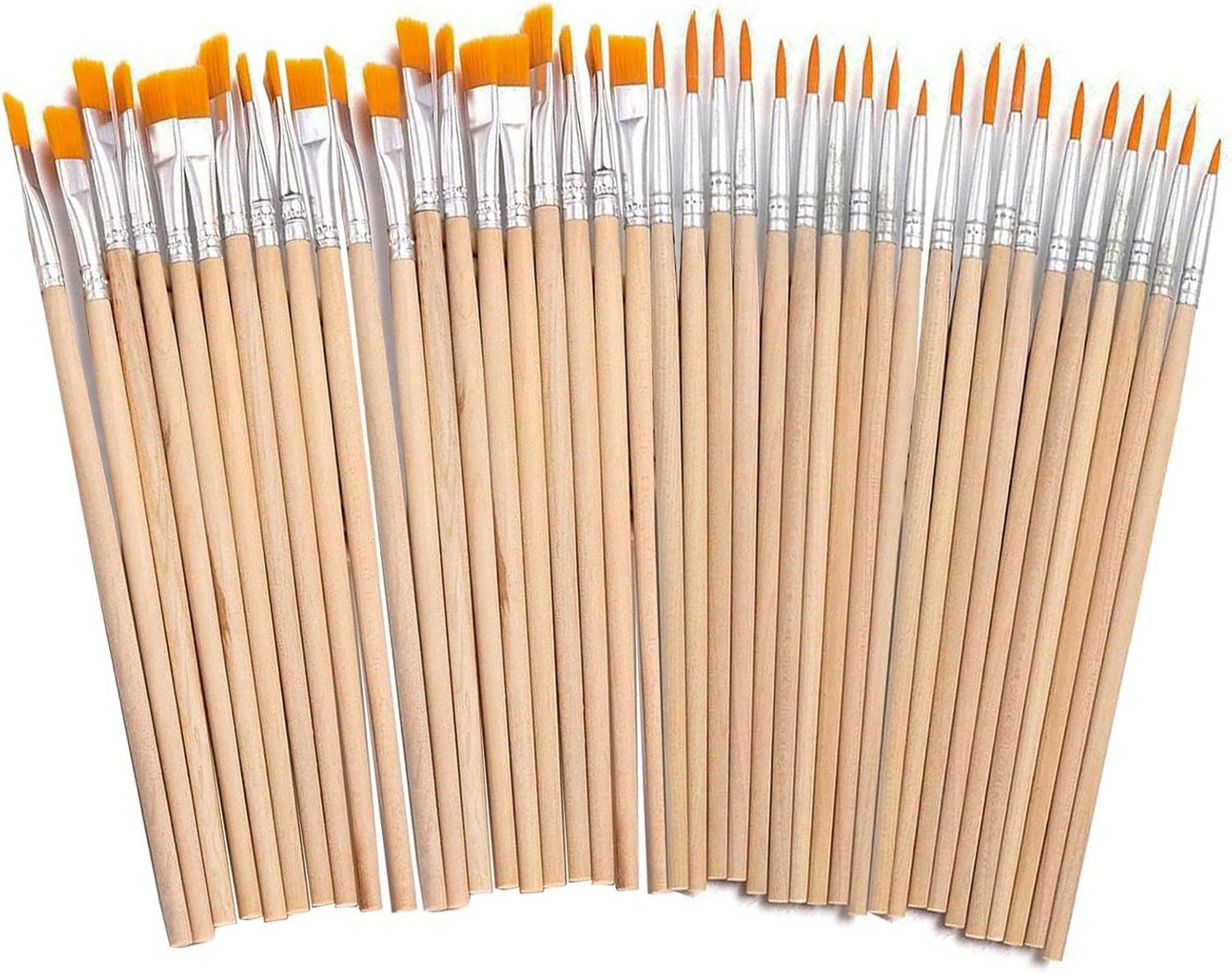 FOUORTUNATE-BEE Malpinsel 40-teiliges Stifte-Set für künstlerisches Zeichnen und Details, (40 St), Perfekt für Künstler, Hobbyzeichner und kreative Projekte Bild 3