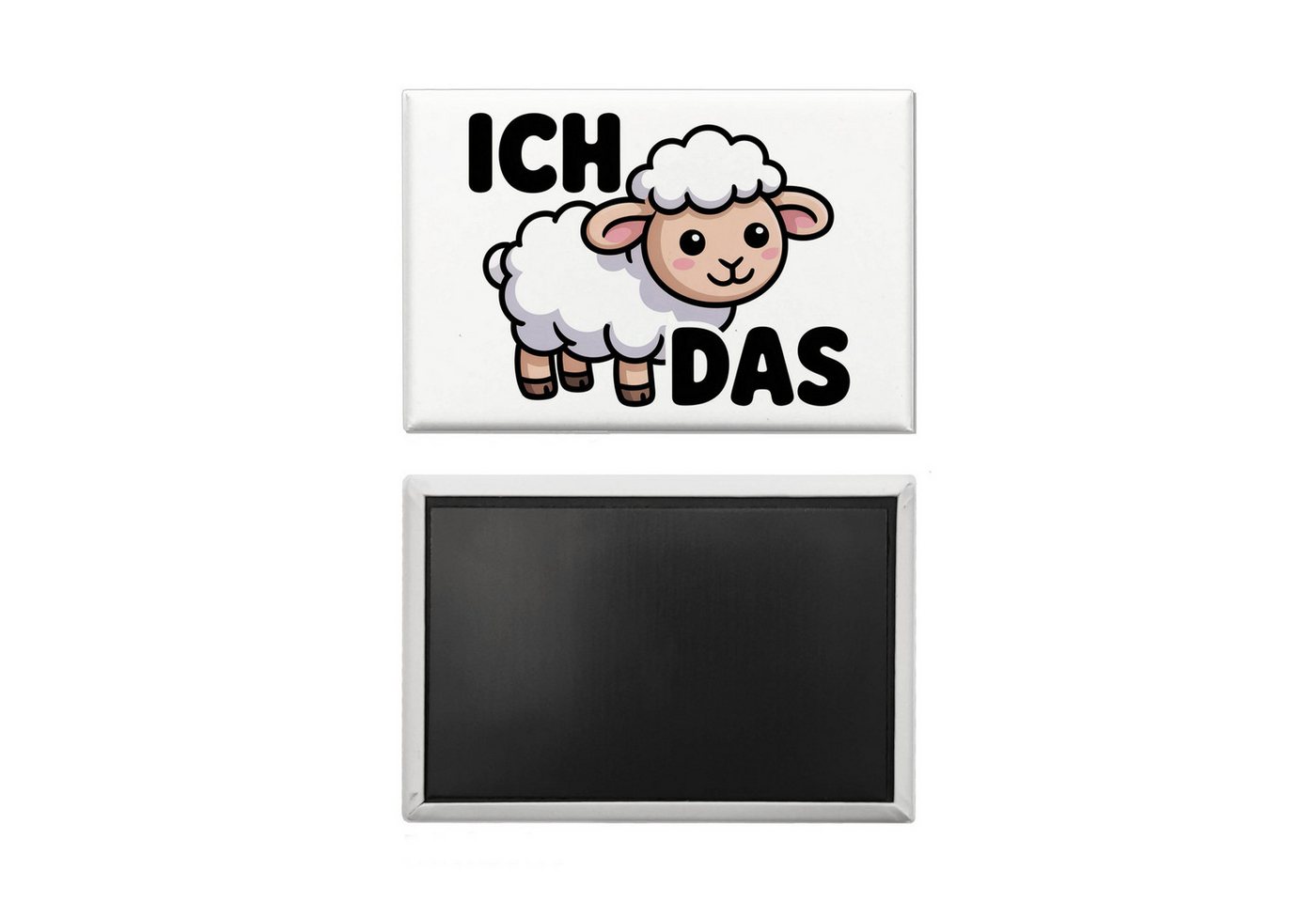 speecheese Magnet Niedliches Schaf Ich das Souvenir Magnet für die Motivation