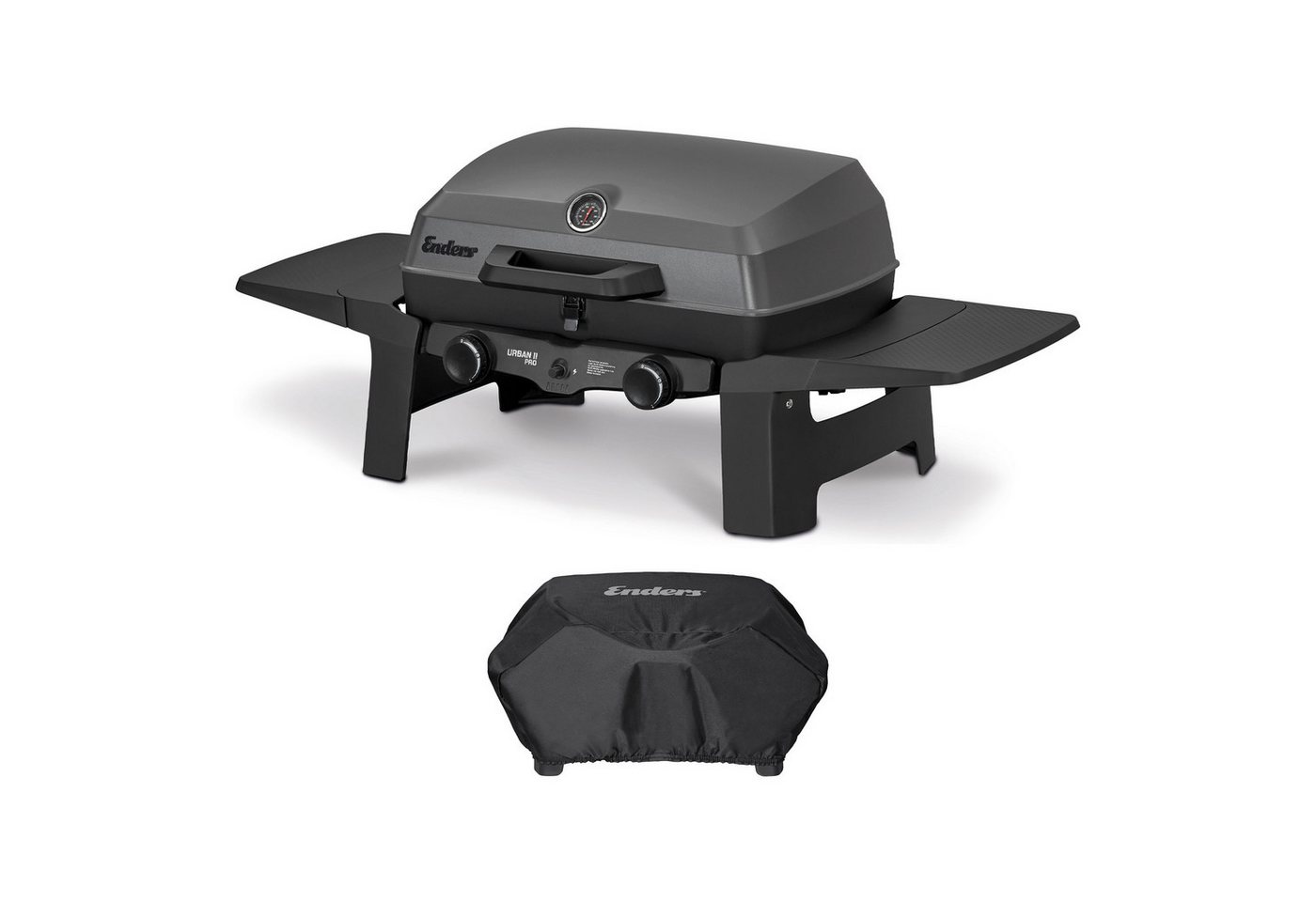 Enders® Gasgrill Tisch-Gasgrill URBAN II PRO inkl. Wetterschutzhülle Bild 3