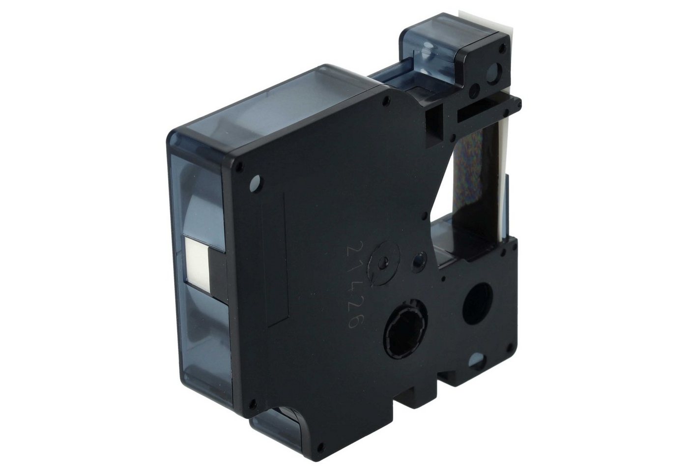 vhbw Beschriftungsband passend für Dymo LabelManager 100, 210D, 120P, 200, 260P, 280, 100, Hochwertige Patrone für Ihren Etikettendrucker, Ihr Beschriftungsgerät Bild 2
