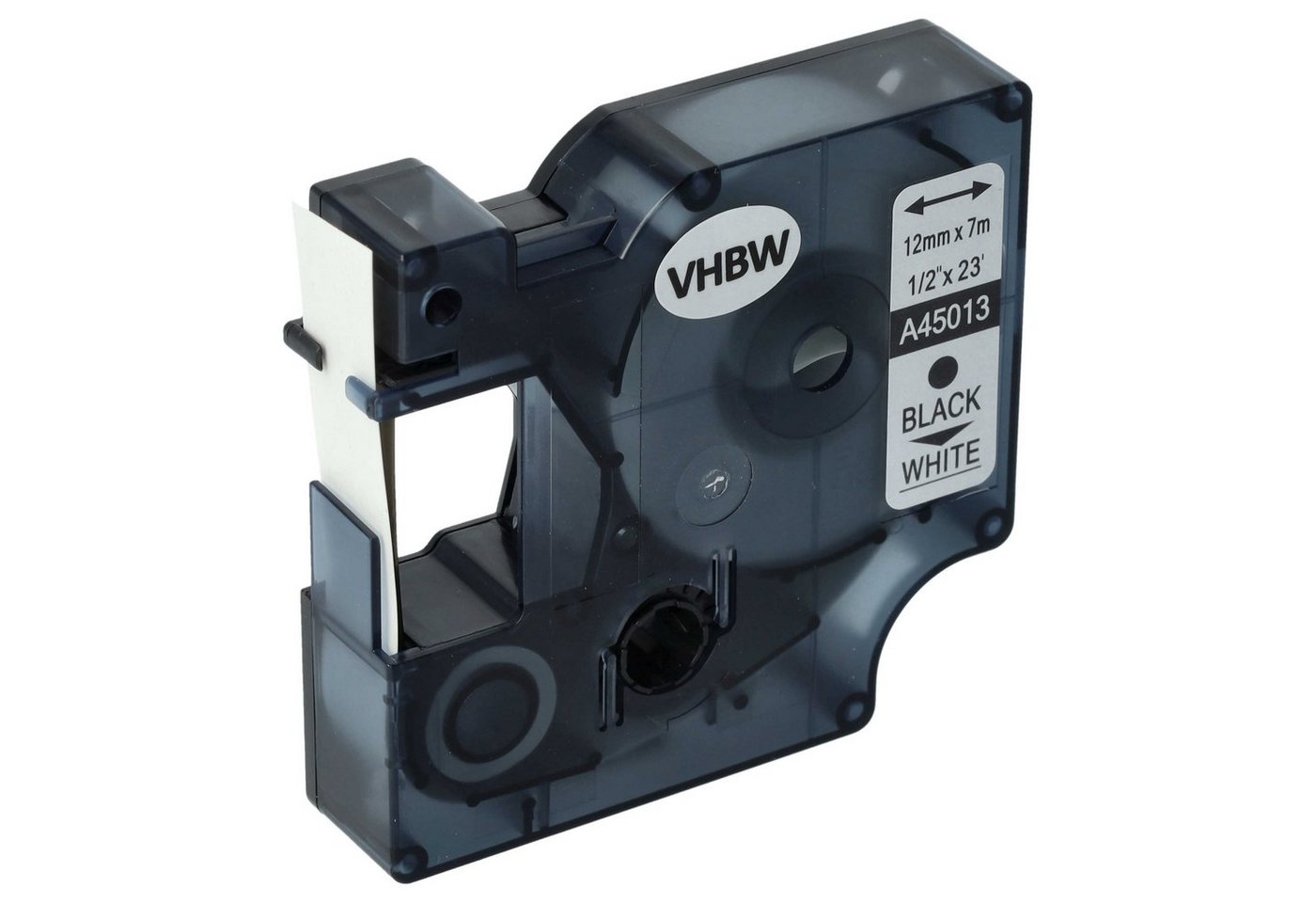 vhbw Beschriftungsband passend für Dymo LabelManager 100, 210D, 120P, 200, 260P, 280, 100, Hochwertige Patrone für Ihren Etikettendrucker, Ihr Beschriftungsgerät Bild 4