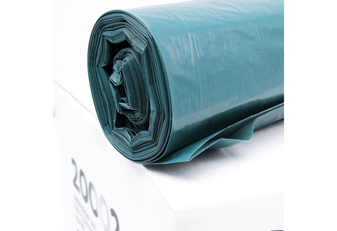 Deiss Fangsack DEISS Der blaue Engel Abfallsäcke 20002, 120 Liter, mind. 80% Regeneratanteil aus Post-Consumer-Rezyklat hohe