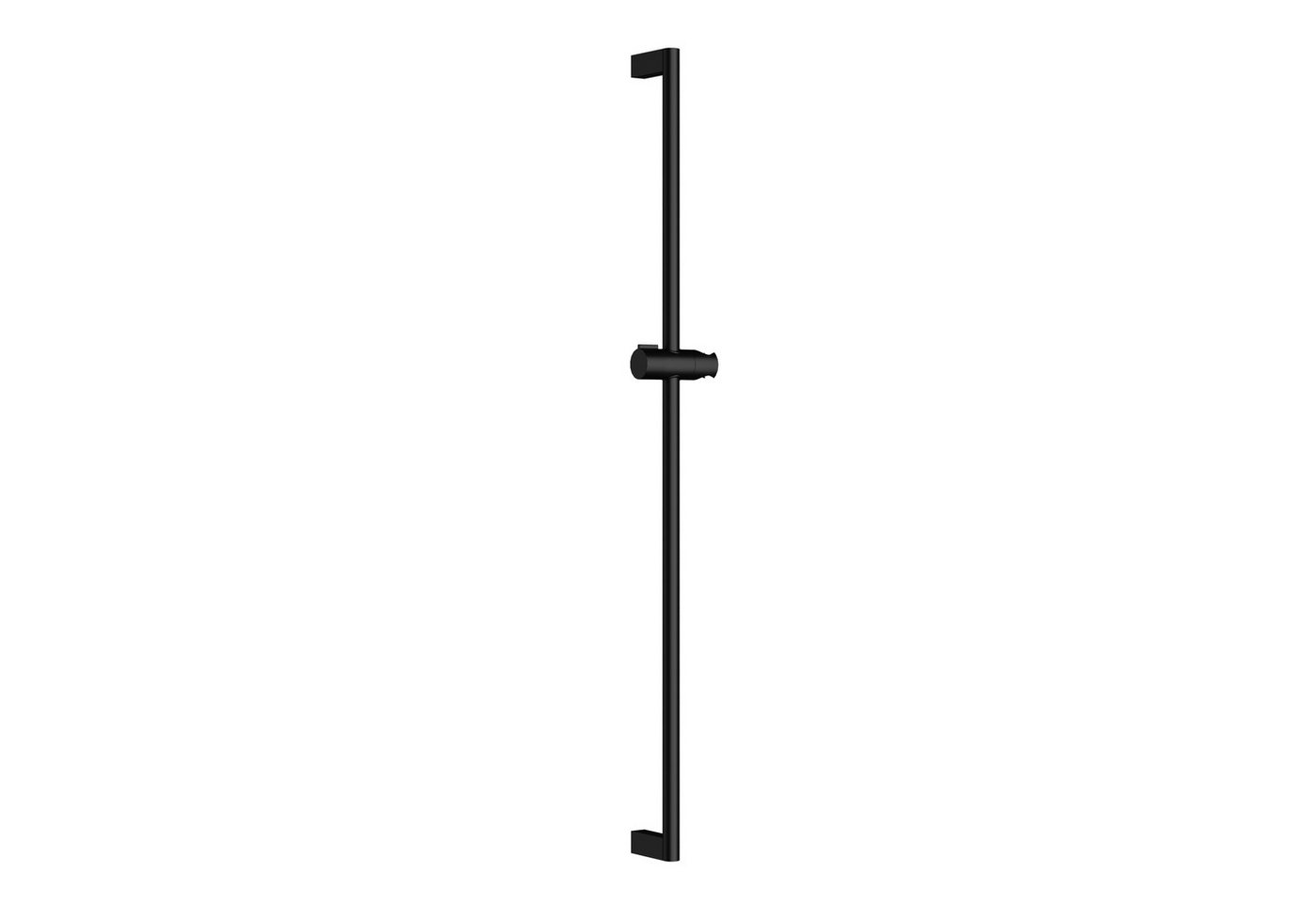 CHRIS BERGEN Duschstange Brausestange aus Metall Länge: 90 cm, in Chrom und Schwarz matt Bild 2