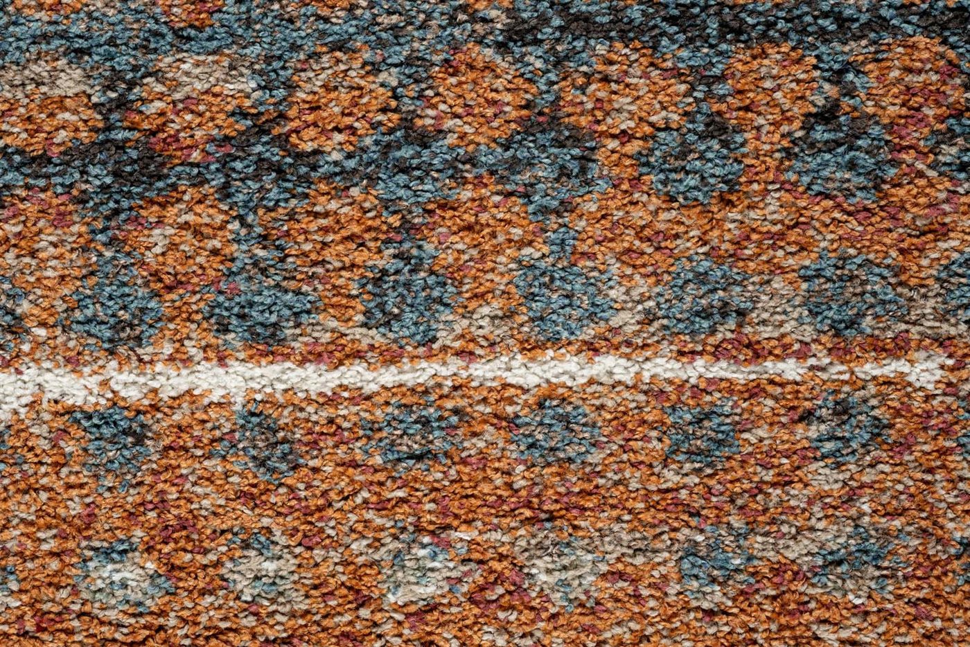 TaraCarpet Langflor-Teppich TaraCarpet Berber Gent Wohnzimmer,Schlafzimmer,Esszimmer multi, rechteckig, Höhe: 25 mm, moderner Hochflor gemustert Multicolor 80x150