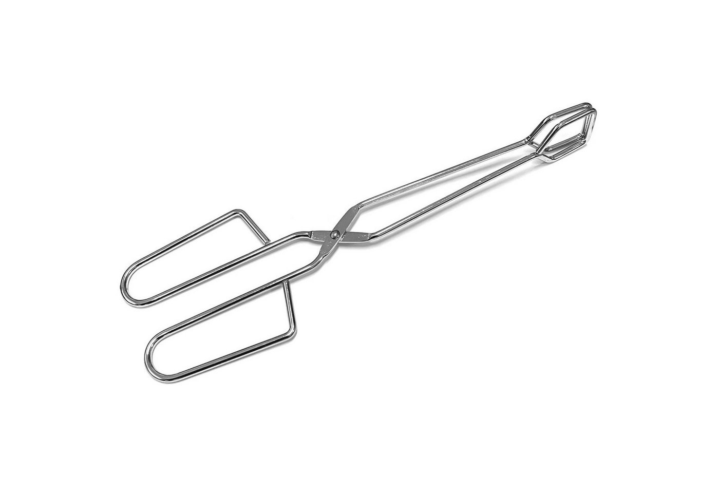 HAC24 Grillzange XXL Servierzange Lang BBQ Kochzange Grillgutwender, Edelstahl, 28,5 cm