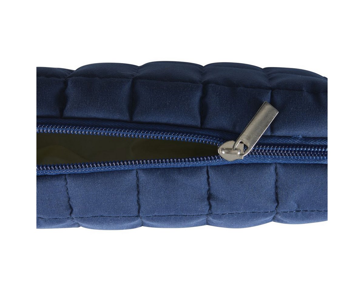Idena Federmäppchen Idena Schlamper blau mit Handschlaufe 190x90x50mm