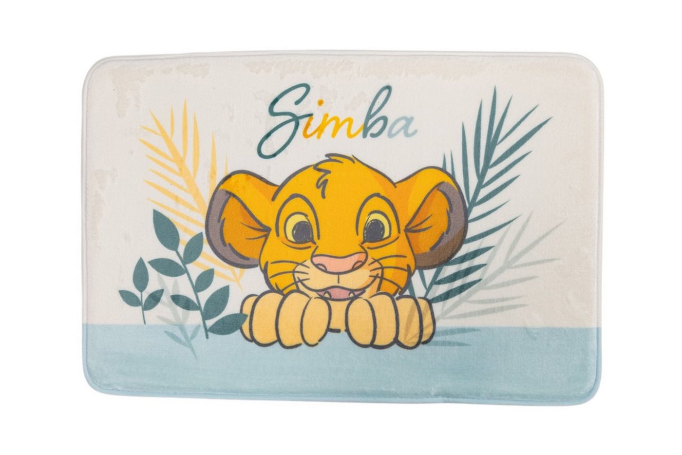 Disney The Lion King Teppich Simba Komfort Teppich Matte 40 × 60 cm Schaumstoff-Matte