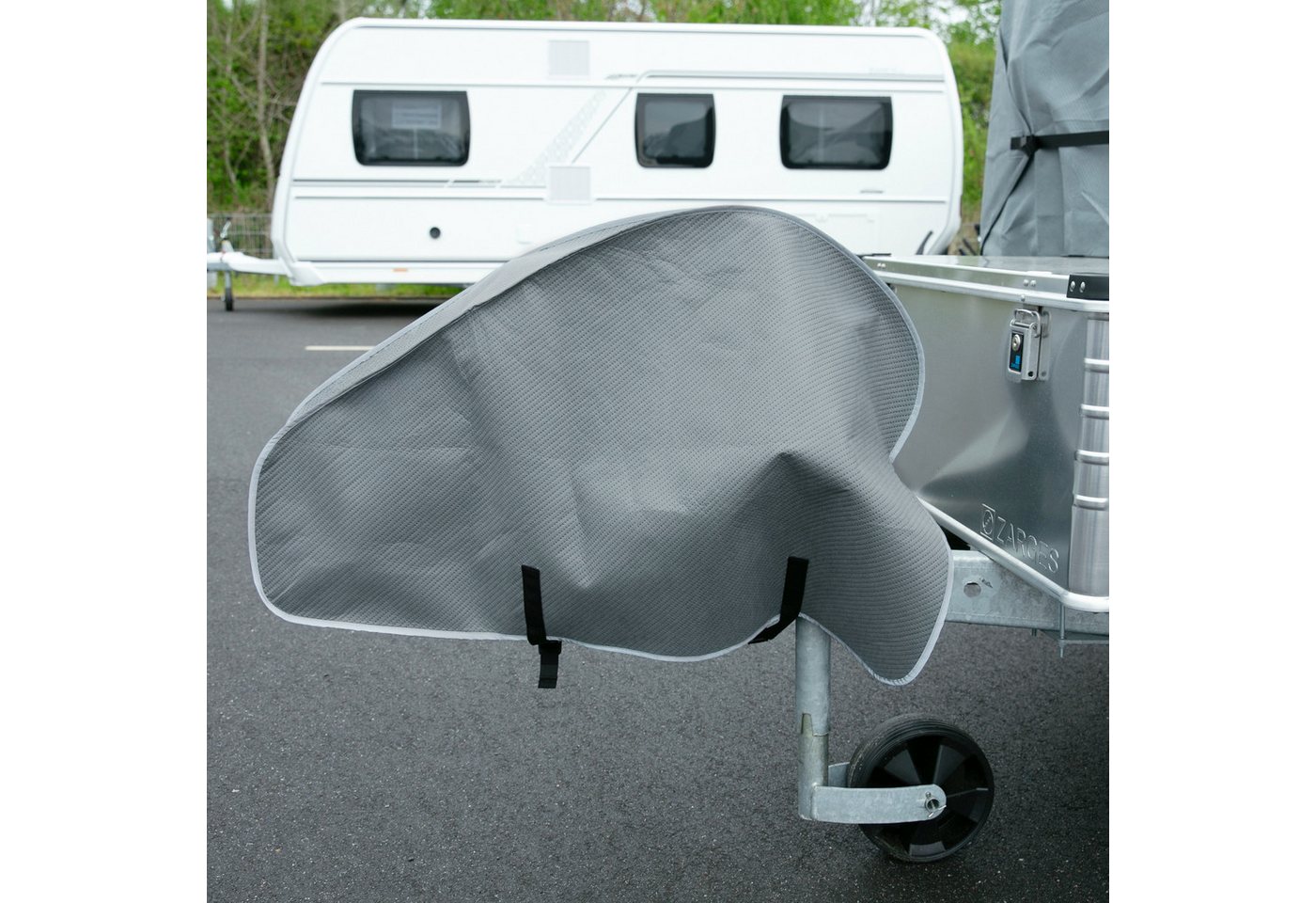 yourGEAR Faltgarage your GEAR Naro L/XL Wohnwagenabdeckung für Hobby beachy 420 und 450