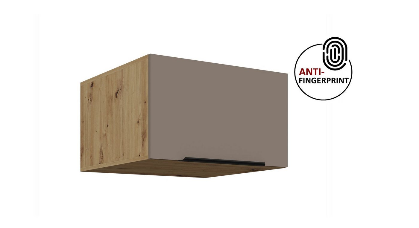 Küchen-Preisbombe Aufsatzschrank 60 cm Küche ARIA Sandgrau Küchenzeile Küchenblock Anti Fingerprint Bild 5