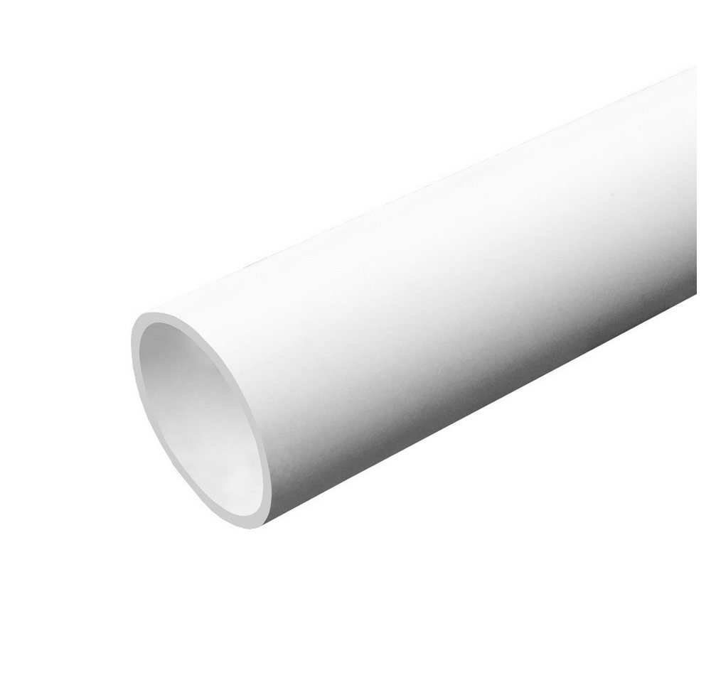 ARLI Leerrohr Installationsrohr M16 M20 M25 M32 PVC mit 40 50 25 20 Klemmschellen, (Set, 24-tlg), Elektrorohr, gemufft M20 – 24 Meter (24 Stangen à 1 m) mit 50 Klemmschellen starr Bild 2