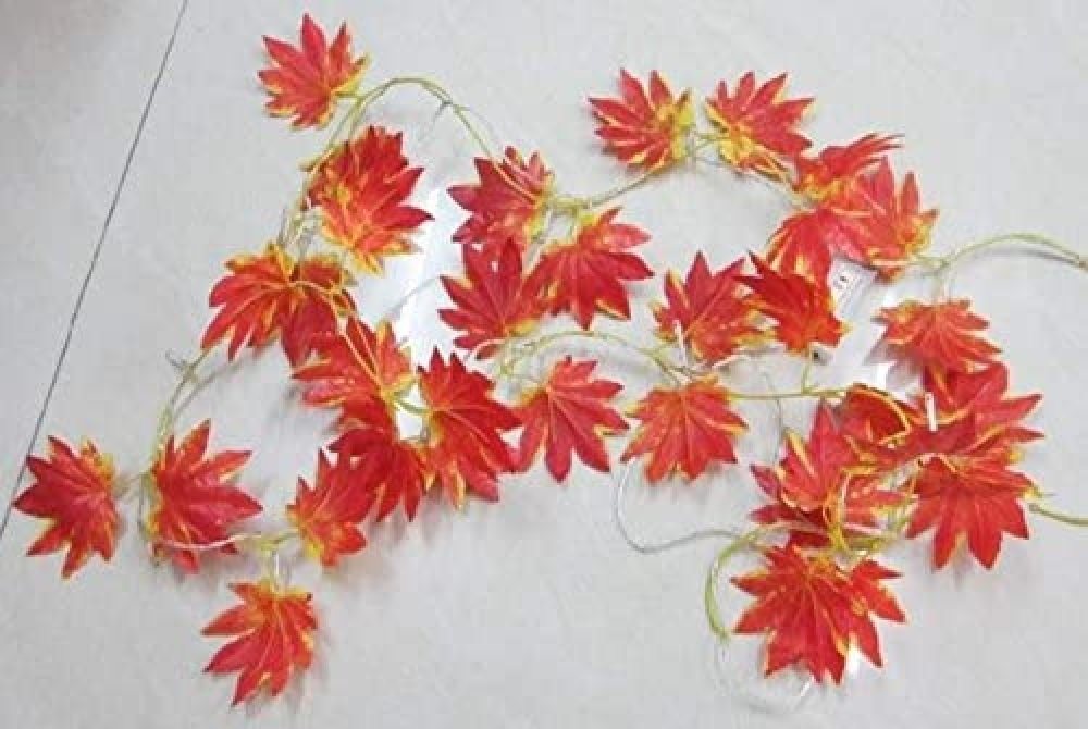 Luna24 simply great ideas... LED-Lichterkette LED Lichterkette Herbstlaub batteriebetrieben Herbstdeko 15776, 20-flammig