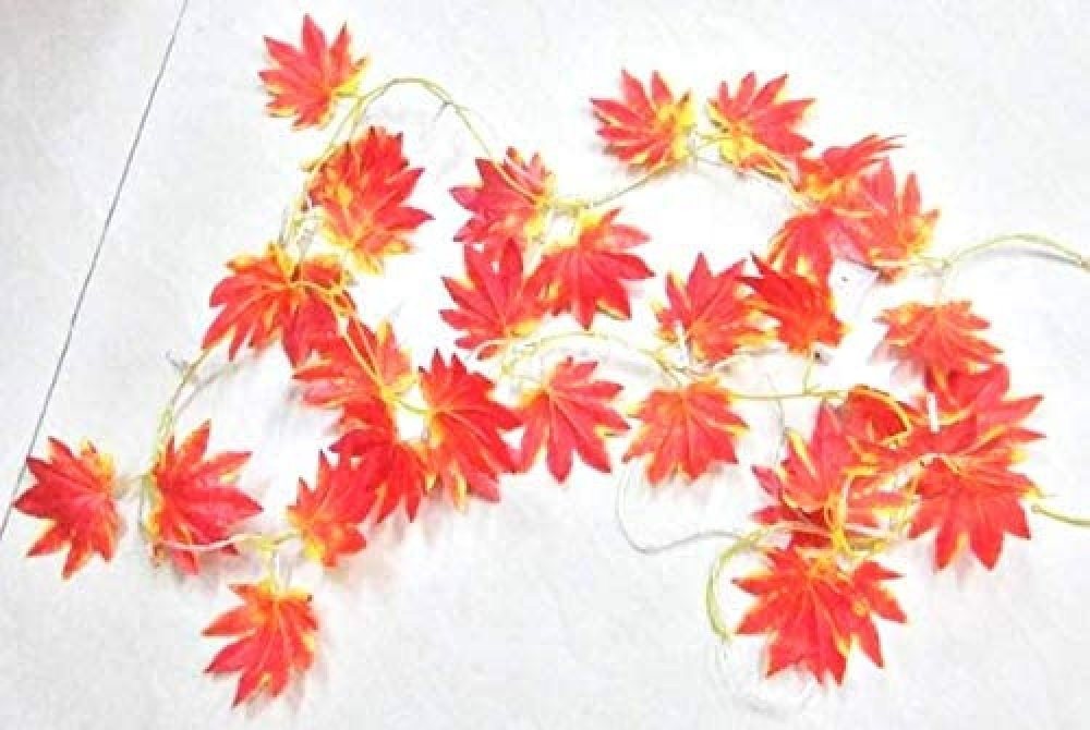 Luna24 simply great ideas... LED-Lichterkette LED Lichterkette Herbstlaub batteriebetrieben Herbstdeko 15776, 20-flammig Bild 2