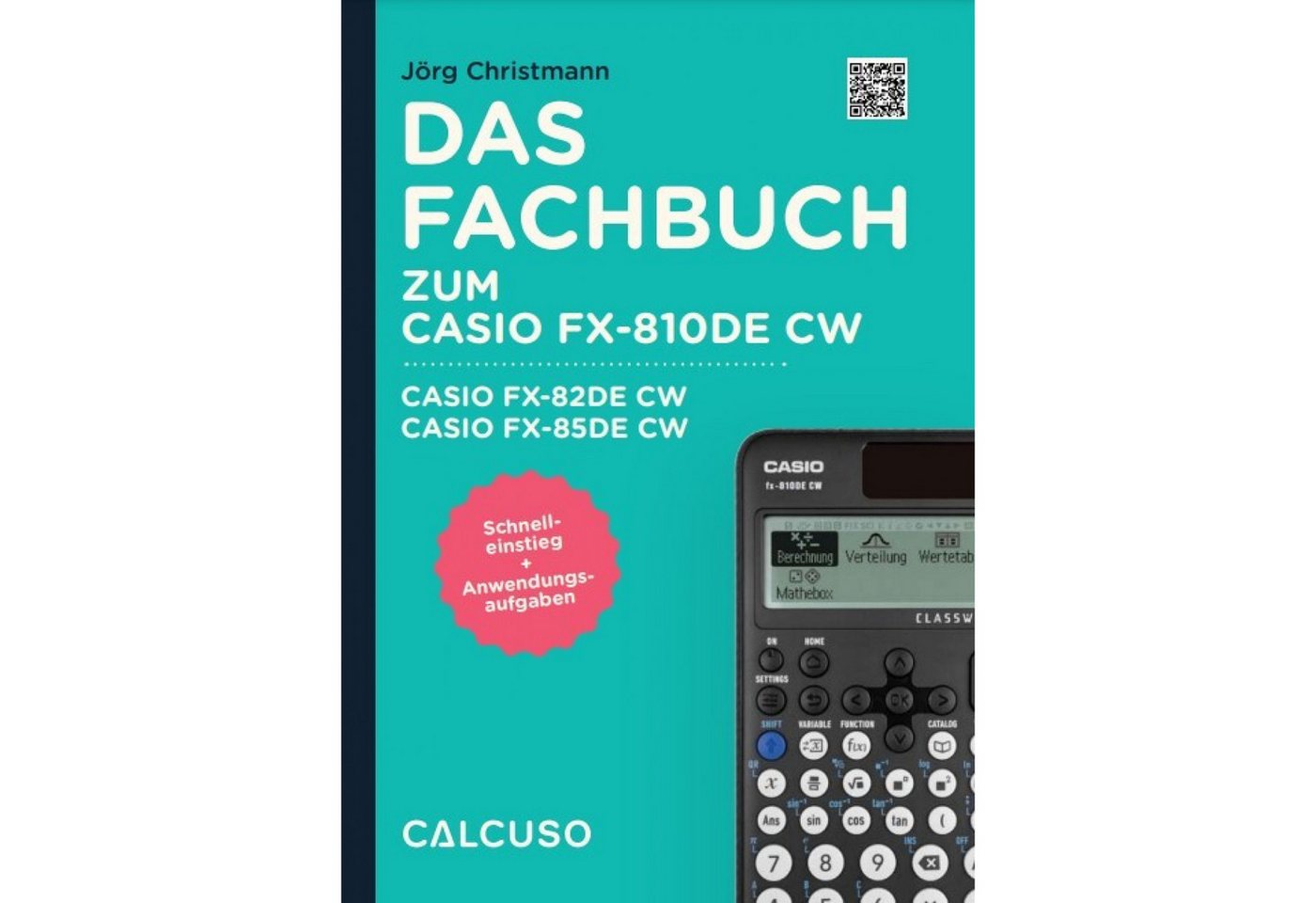 CASIO Taschenrechner fx-810DE CW inkl. Schutztasche Pink & Fachbuch (96 Seiten, DIN A5) Bild 5