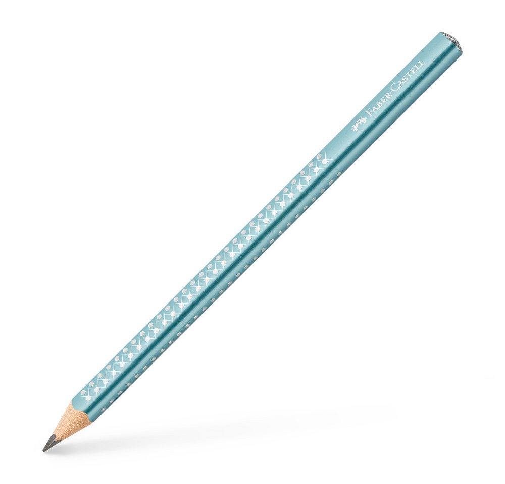 Faber-Castell Bleistift Faber-Castell Jumbo Sparkle Bleistift Ocean Metallic