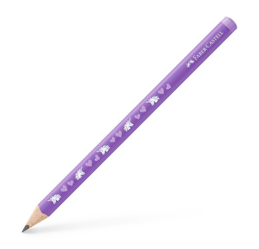 Faber-Castell Bleistift Faber-Castell Jumbo Bleistift Unicorn HB violett