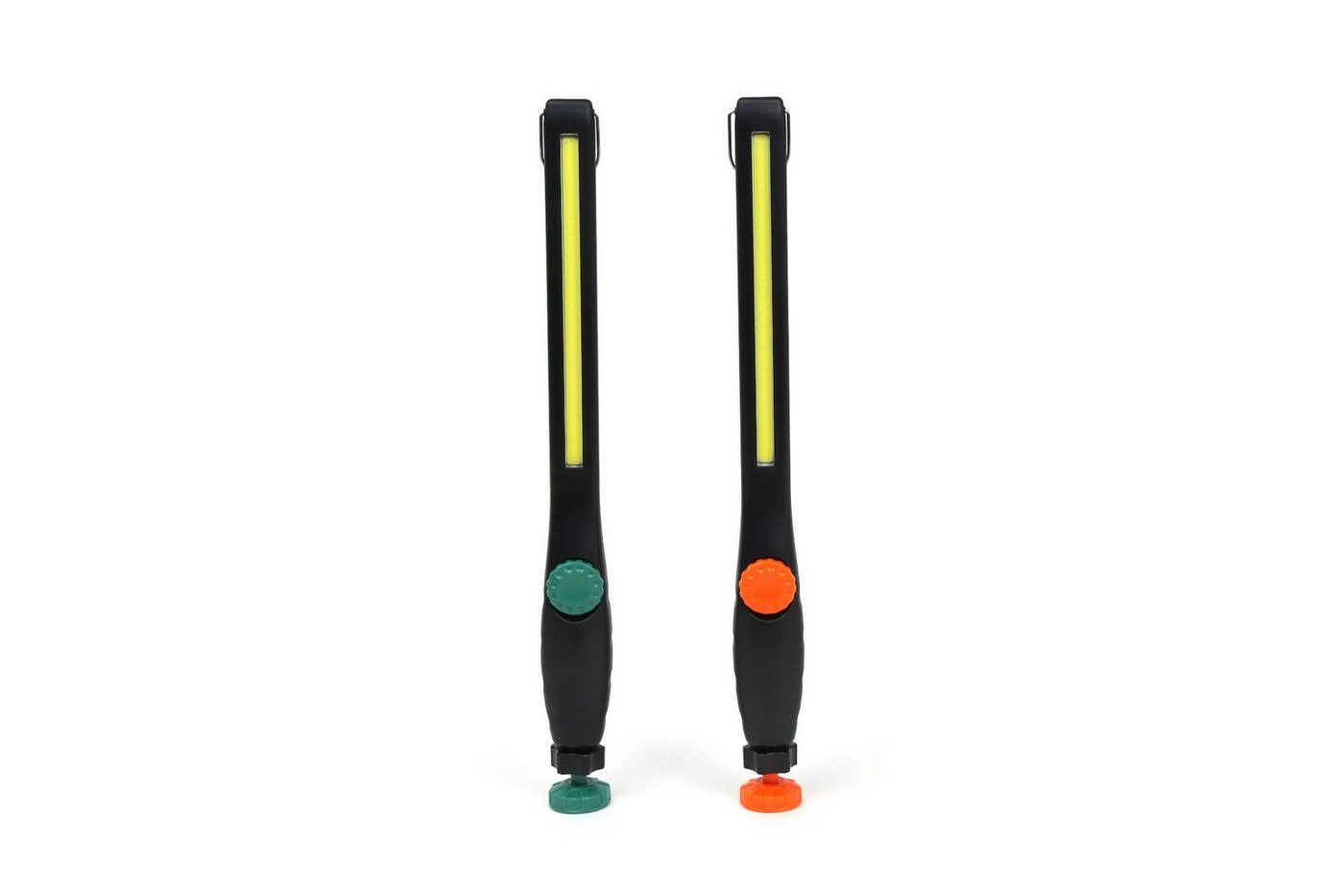 ONDIS24 LED Arbeitsleuchte Akkuleuchte Stablampe für Camping mit magnetischem Haltefuß, LED fest integriert, Tageslichtweiß, 360° schwenkbar und Haken 800 Lumen 2000 mAh Akku Bild 4