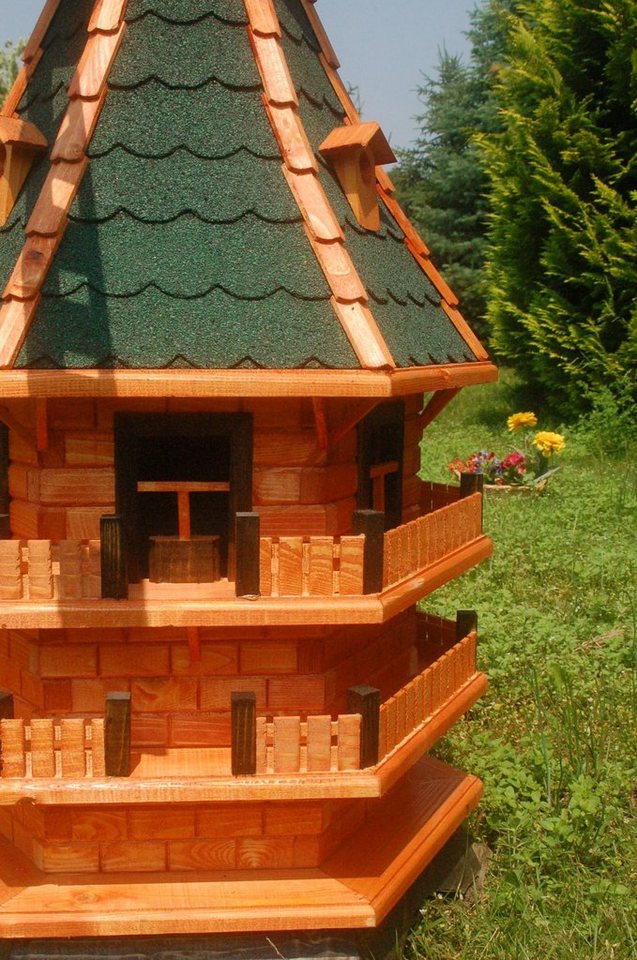 DSH DEKO SHOP HANNUSCH Gartenfigur XL Windmühle für den Garten – Höhe 1,50 m