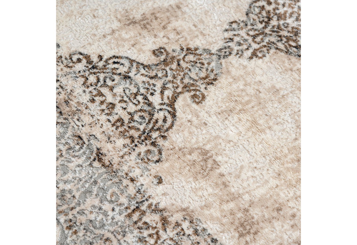 Carpetilla Orientteppich Teppich Elegance Qualitativ, Klassischer Läufer mit Kunstvollem Ornamenten Wohnzimmer Teppich