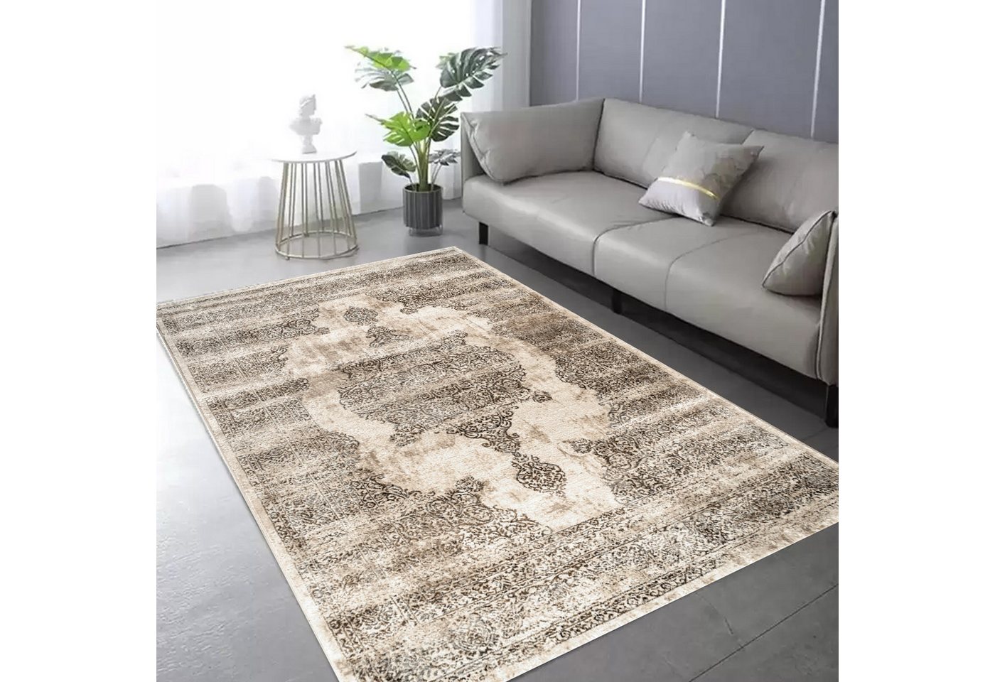 Carpetilla Orientteppich Teppich Elegance Qualitativ, Klassischer Läufer mit Kunstvollem Ornamenten Wohnzimmer Teppich Bild 5