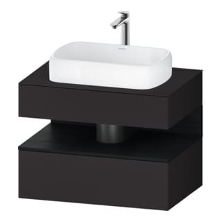 Duravit Waschtischunterschrank Qatego 80x55x60cm, E sw/gra m, Pl, Nischenb
