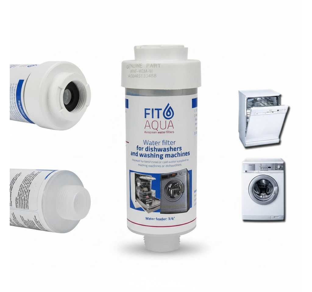 Amii SP. Z O.O. Filtereinsatz, Entkalker und Wasserfilter für Wasch- & Spülmaschine AWF-WSM