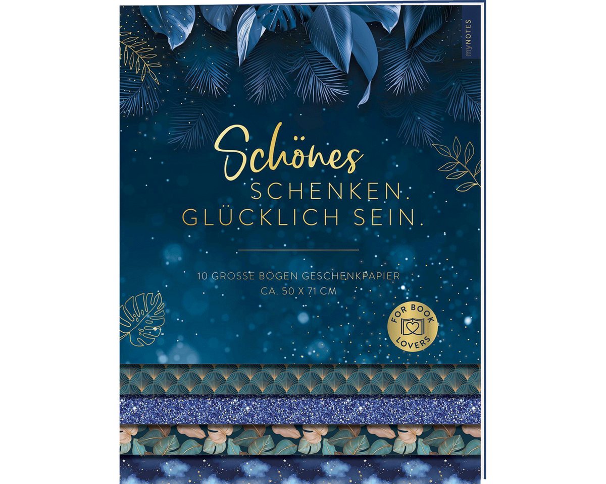 Ars Edition Geschenkpapier myNOTES Papeterie: Geschenkpapier Romance: Schönes schenken. Glückl