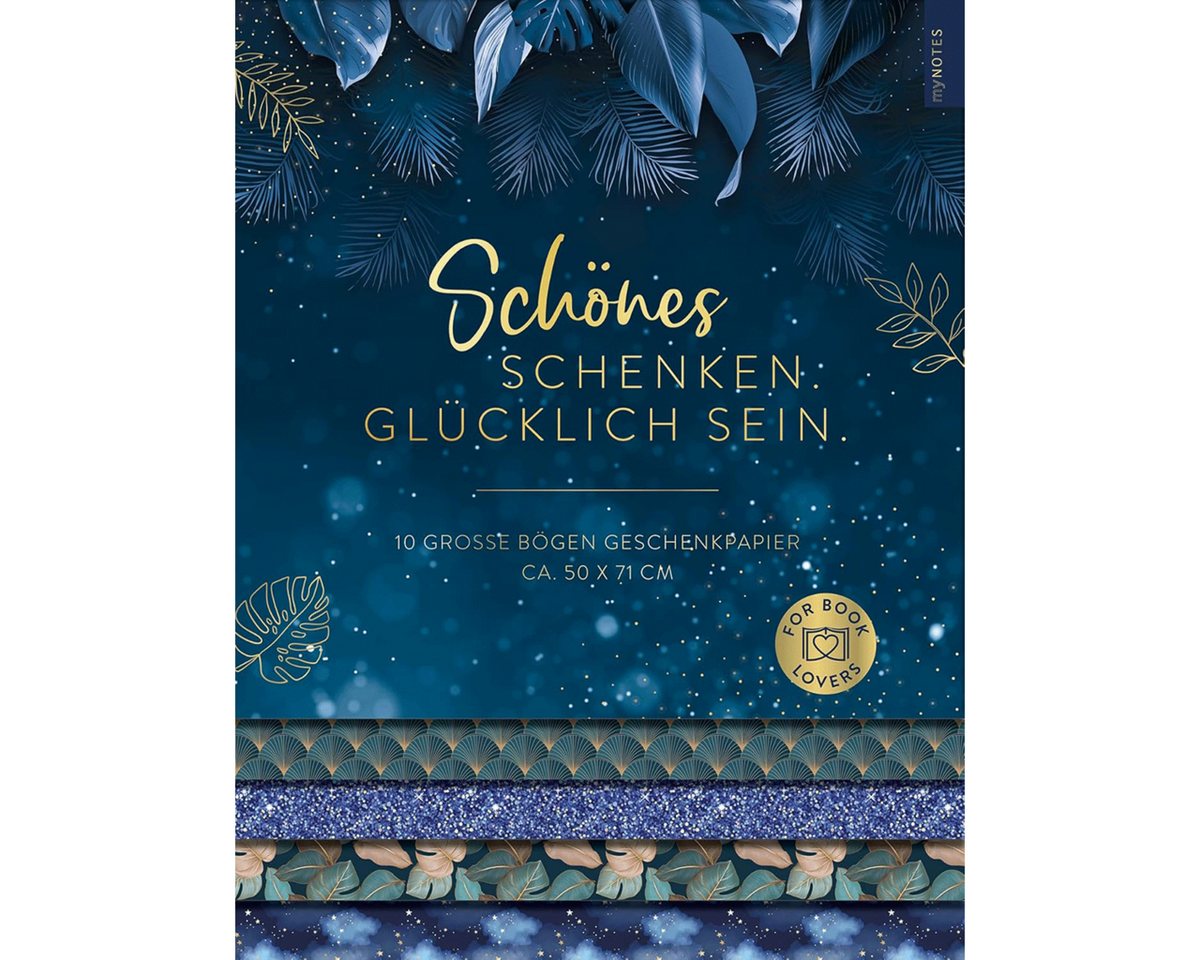 Ars Edition Geschenkpapier myNOTES Papeterie: Geschenkpapier Romance: Schönes schenken. Glückl Bild 3