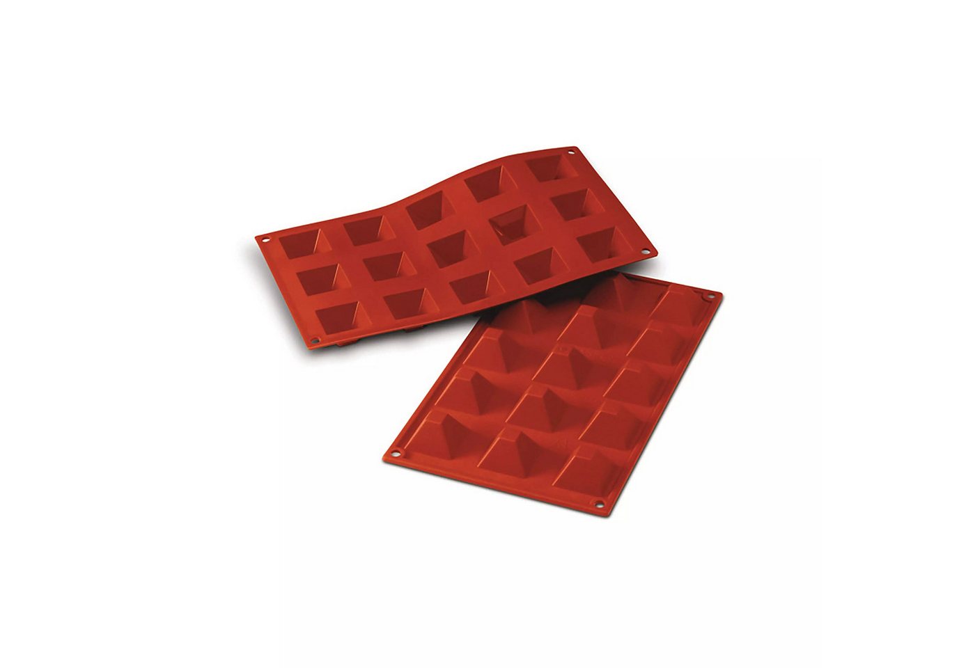 Silikomart Backform Platin-Silikonform für Kekse Pralinen Desserts Kuchen Eis Gebäck Bild 2