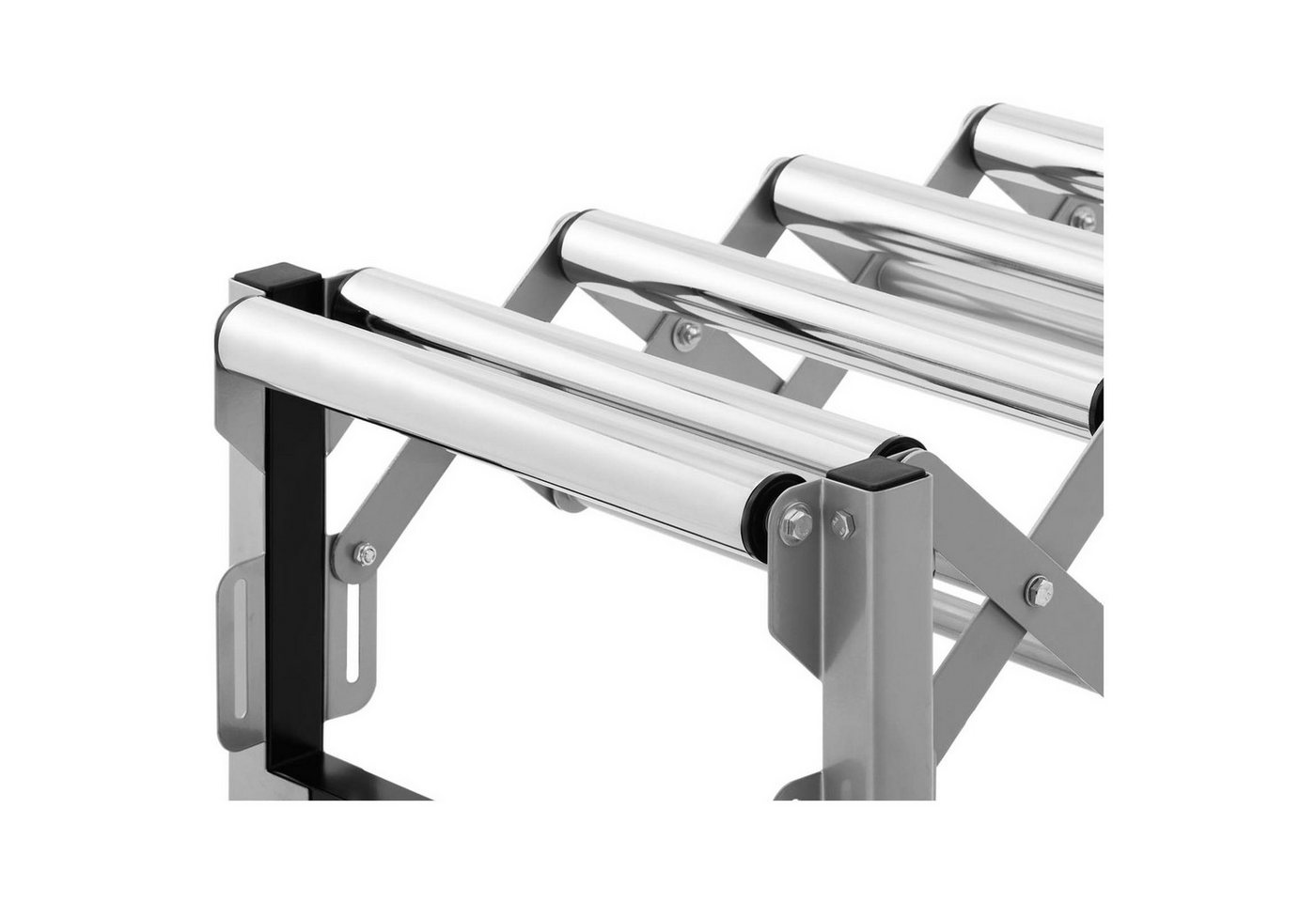 MSW Werkbank Mobile Rollenbahn 9 Rollen Förderanlage 130 kg 147 cm faltbar Bild 4