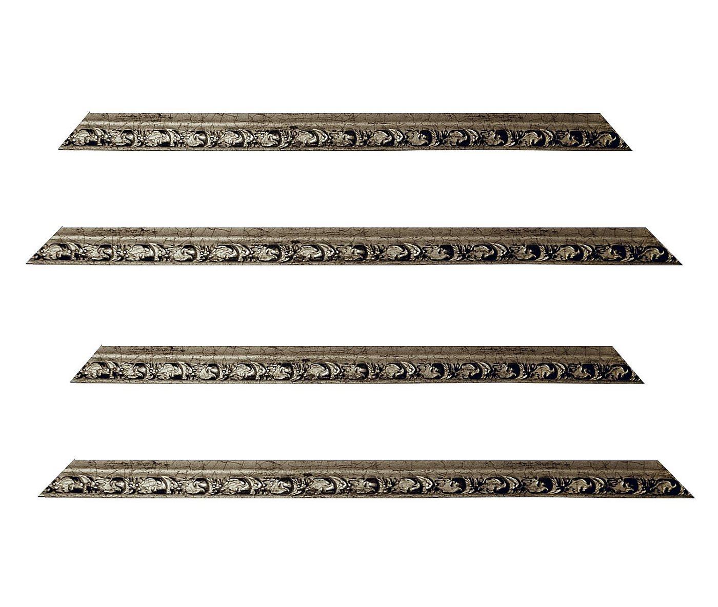 Bilderrahmen Neumann Einzelrahmen Barockrahmen platin fein verziert 812 PLA, verschiedene Varianten Bild 3