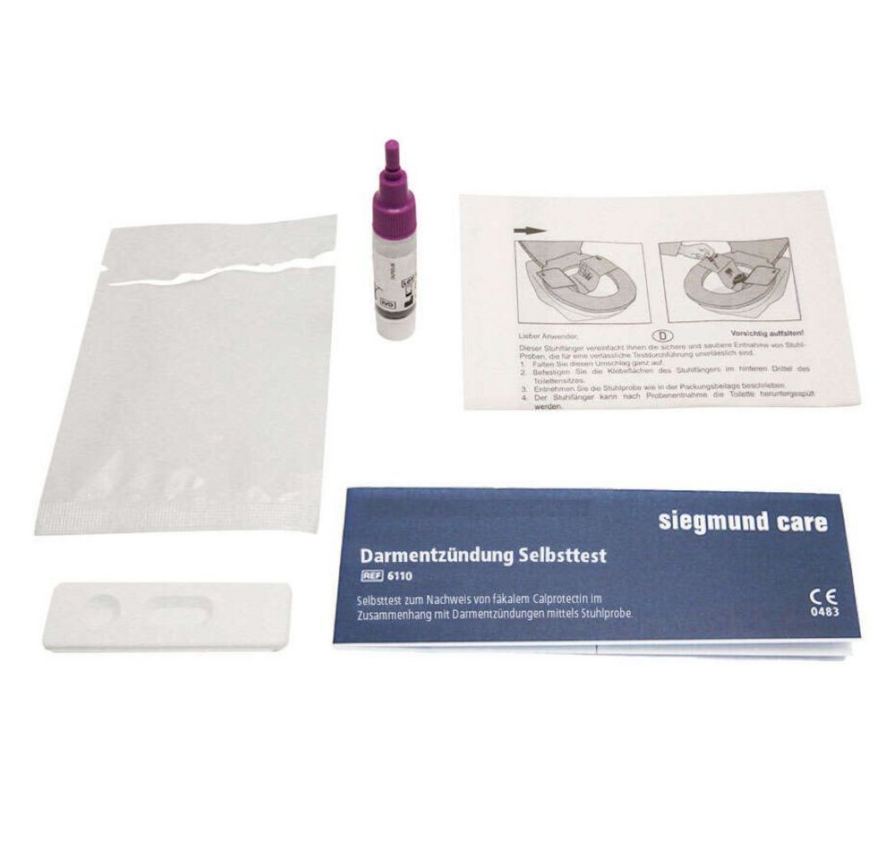 siegmund care Darmparasiten-Test Darmentzündung Selbsttest, 1-tlg., Genauigkeit 95,4 % Bild 2