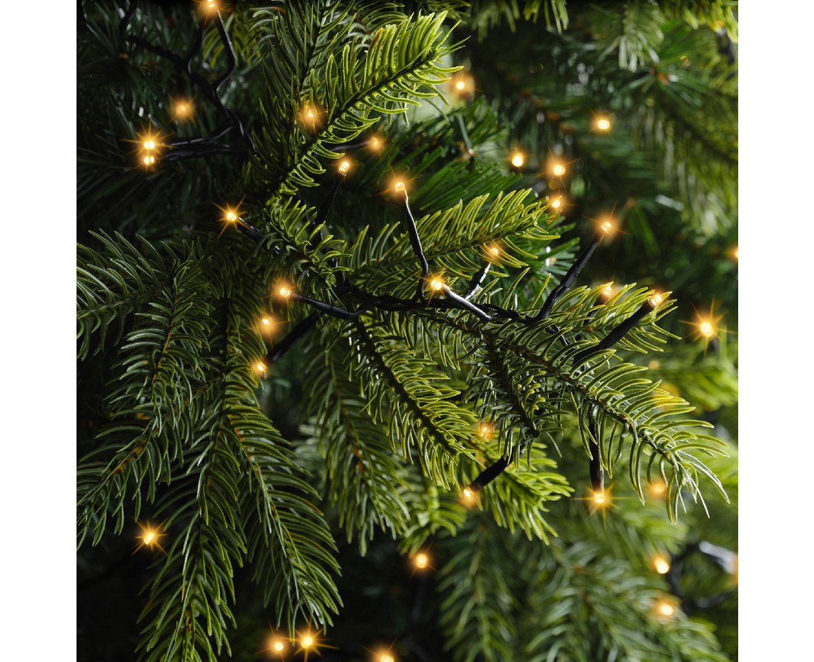 Lumineo LED-Lichterkette Lumineo Lichterkette EXCELLENT TWINKLE 960 LED 15 m klassisch warm, Indoor/Outdoor, 8 Effekte, 8h-Timer, + 5 Meter Zuleitung Bild 4