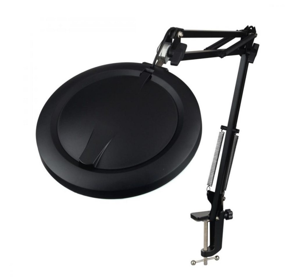 Semplix LED Arbeitslicht - Lupen-LED-Tischleuchte inkl. Tischklemme (schwarz) Bild 2