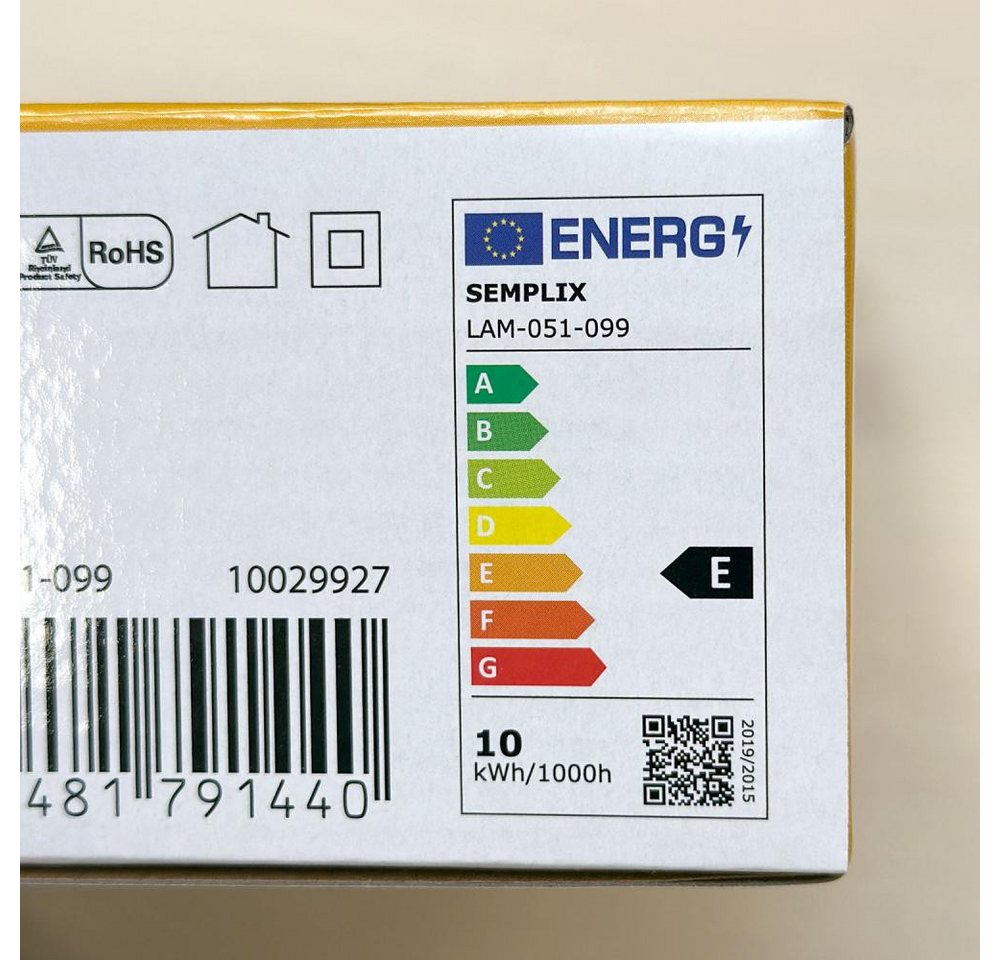 Semplix LED Arbeitslicht - Lupen-LED-Tischleuchte inkl. Tischklemme (schwarz) Bild 4