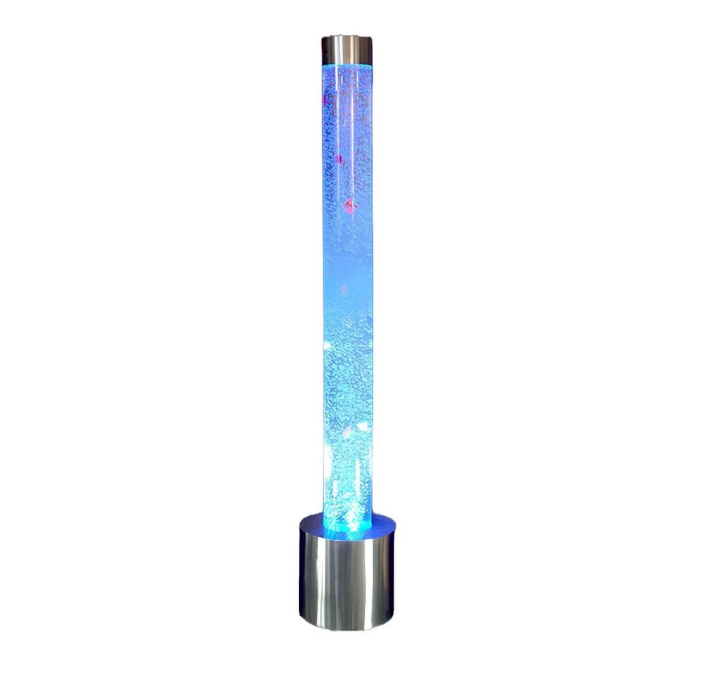 Xlmoebel Zierbrunnen Wassersäule mit LED-Beleuchtung und dekorativen Fischen, (Wassersäule), Hergestellt in Europa