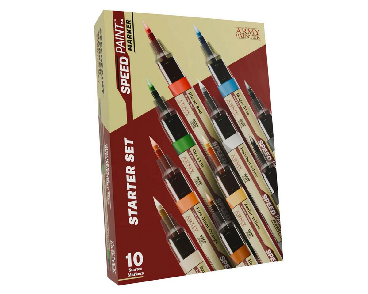 Army Painter Acrylfarbe Speedpaint Marker - Starter Set