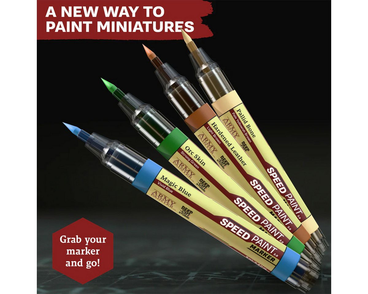 Army Painter Acrylfarbe Speedpaint Marker - Starter Set Bild 2